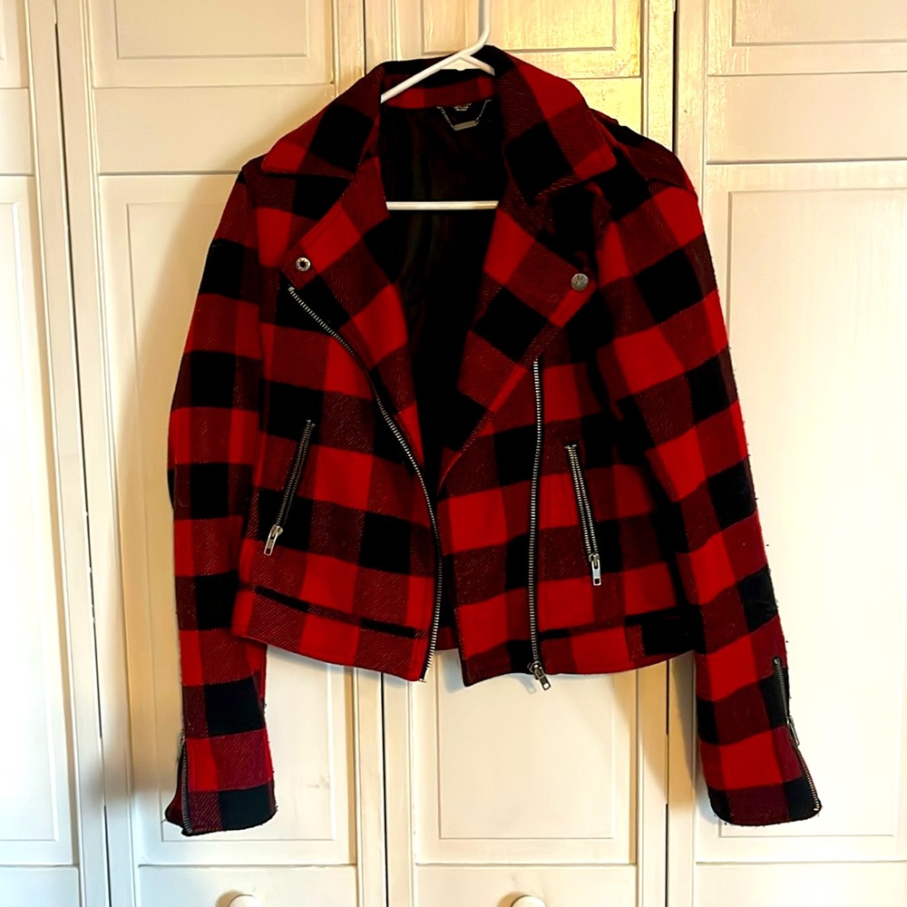 Buffalo check jacket